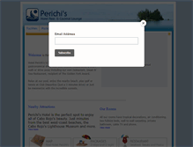 Tablet Screenshot of hotelperichi.com